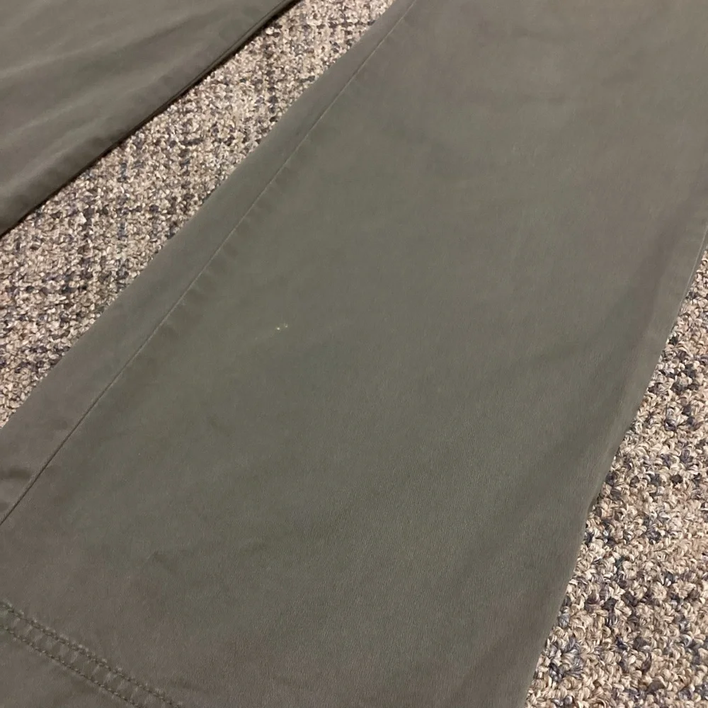 Dockers Favorite Fit Olive Army Green Twill Chino Pants * Size 4 - Picture 6 of 16